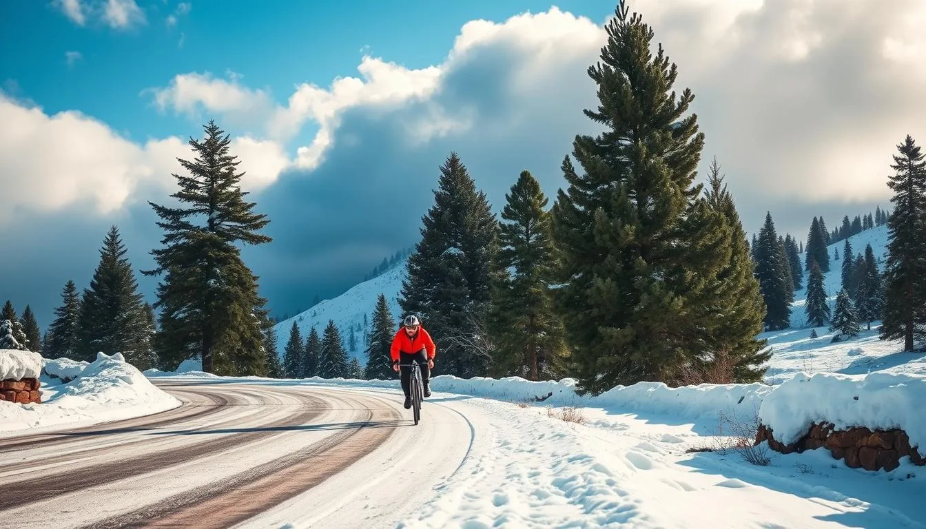 wo rennradfahren im winter