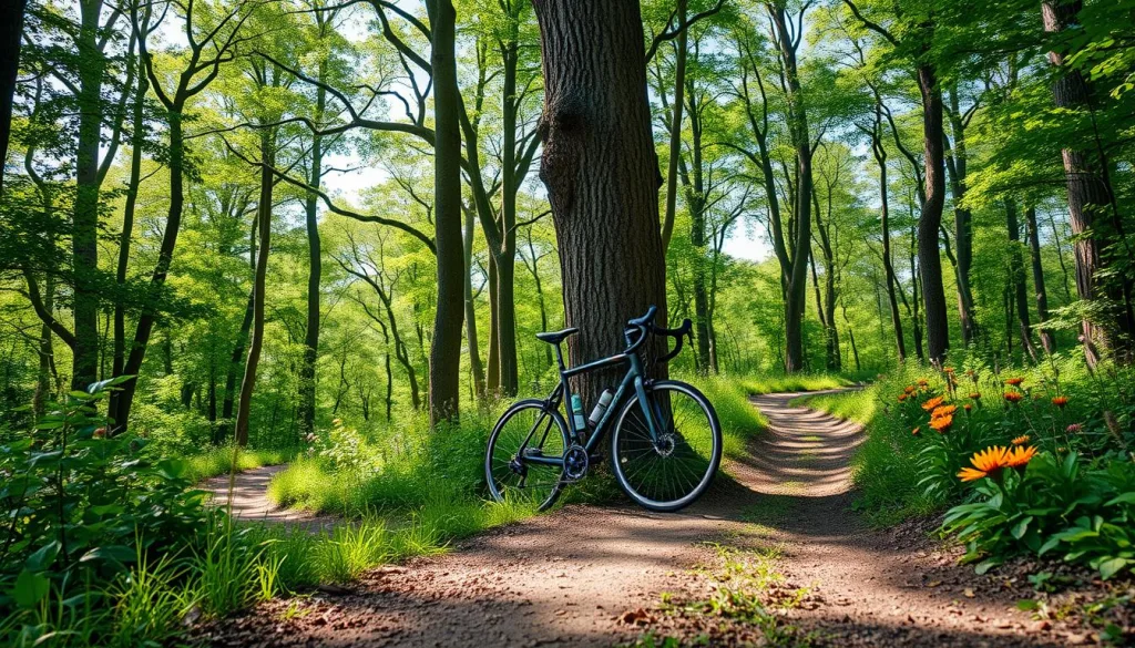 Fahrradfahren Tipps durch den Wald