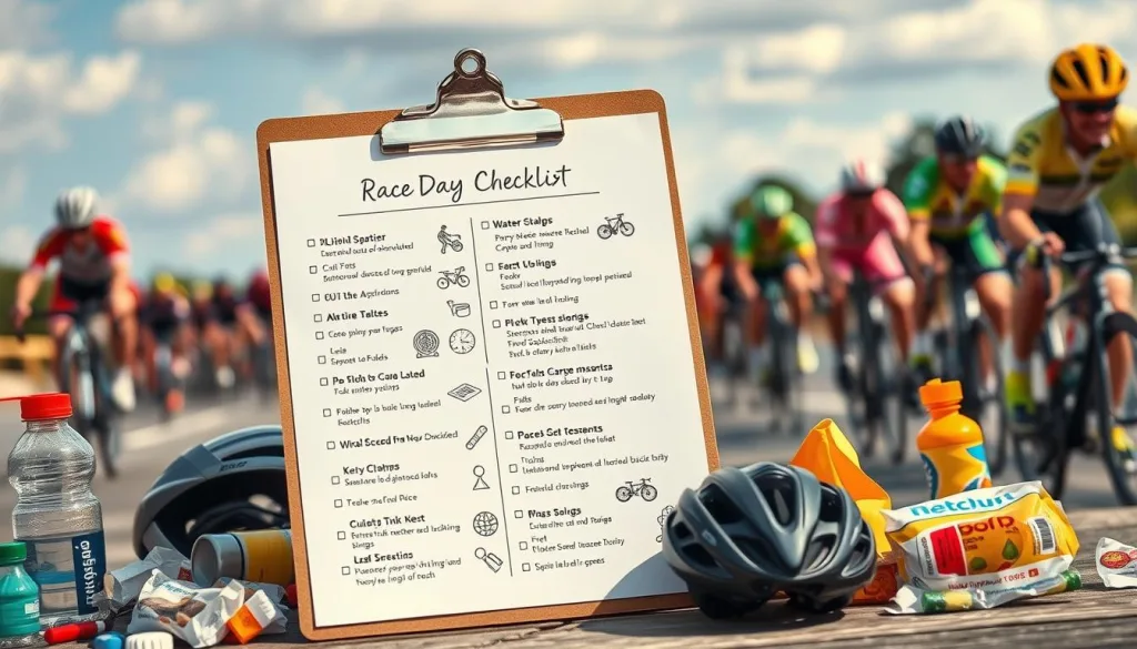 Checkliste Event Rennradfahren