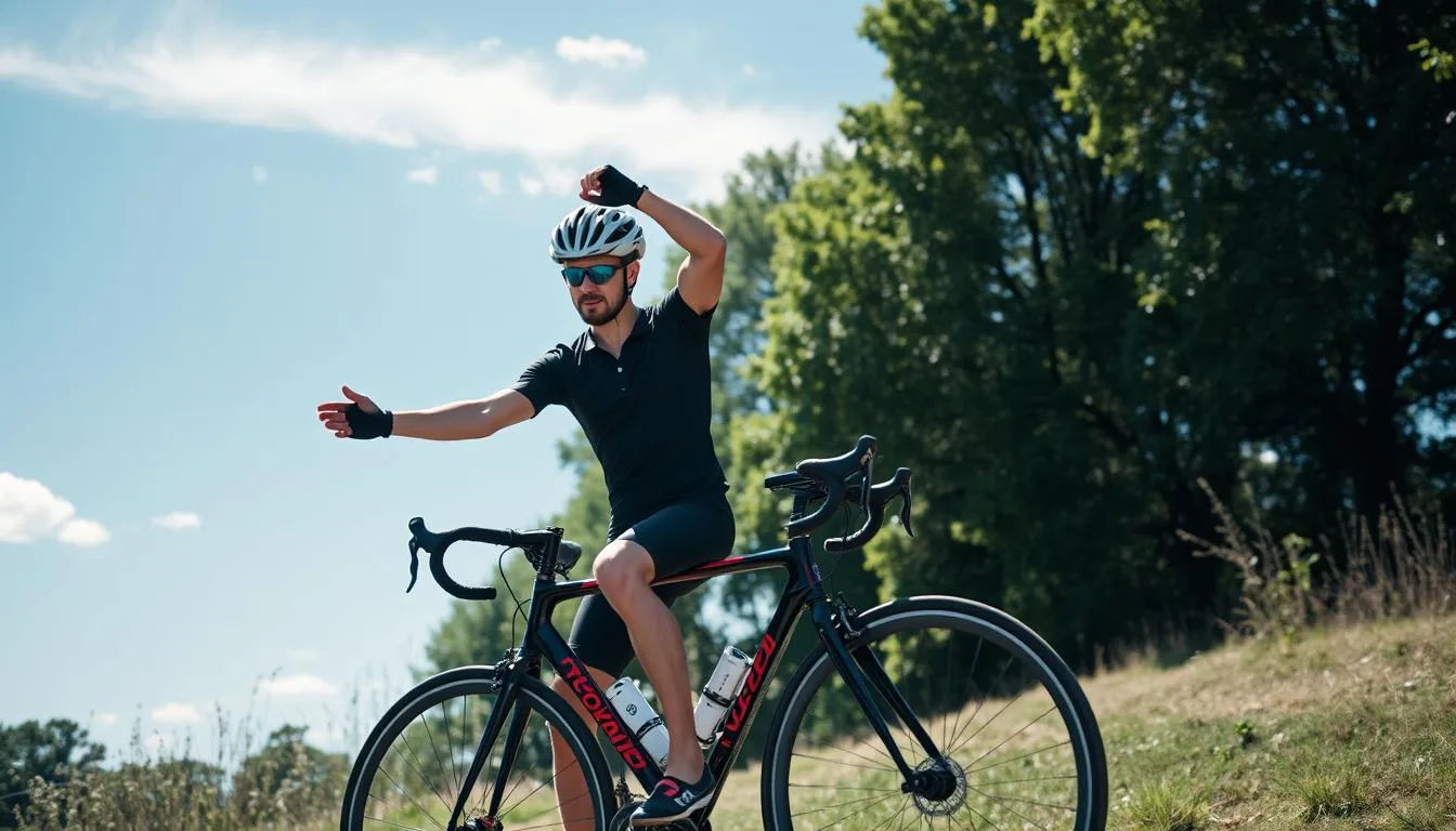 Mobilitätsübungen Radfahrer