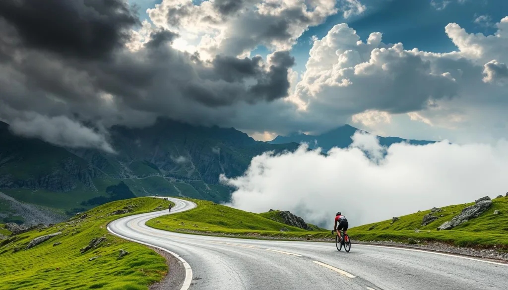 Wetterbedingungen Rennradfahren