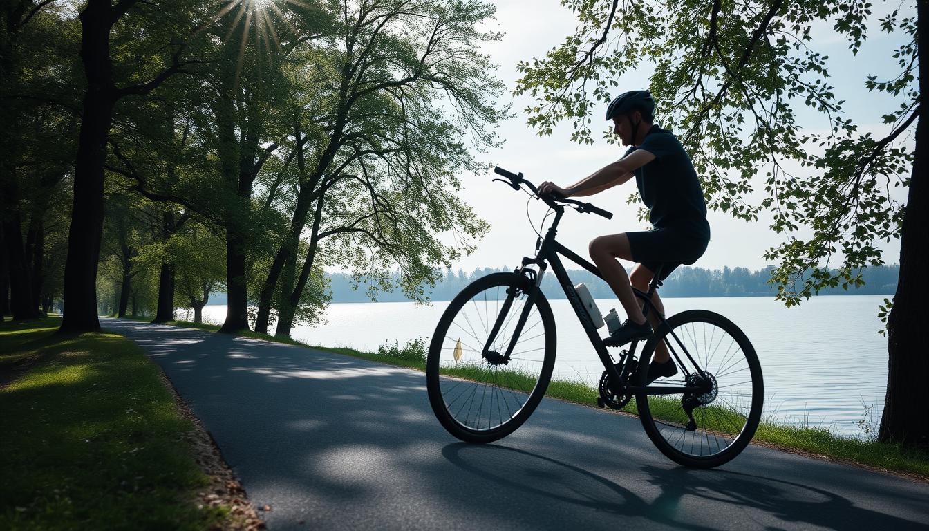 Gleichgewichtstraining Fahrrad