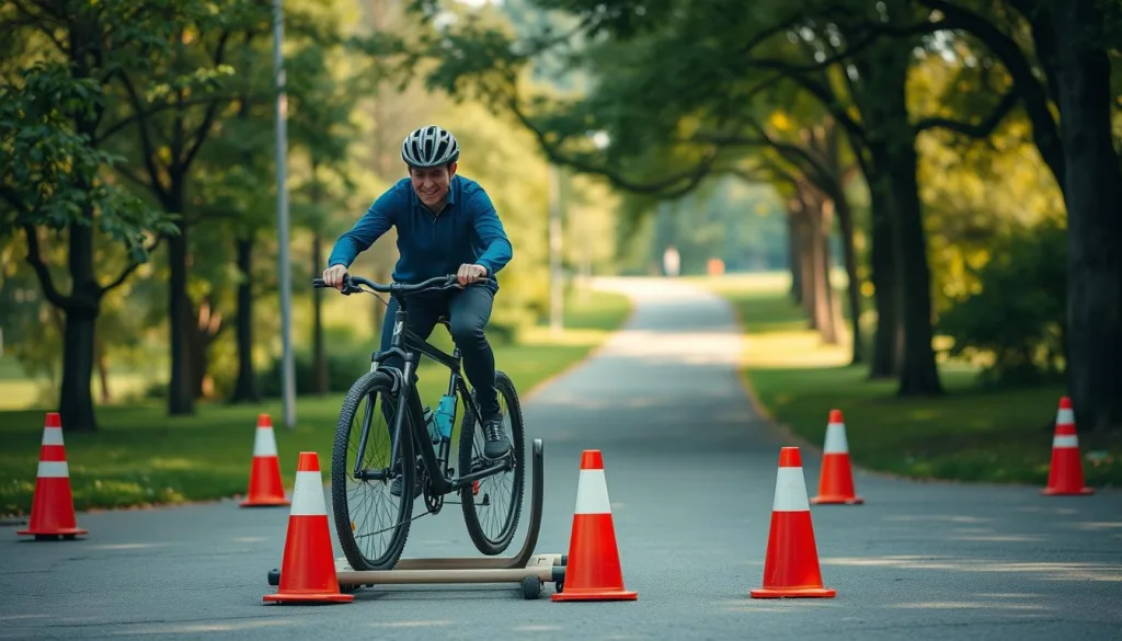 Integration ins Training beim Fahrradfahren