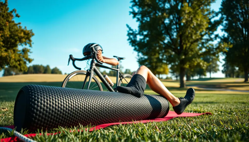 Foam Rolling für Radfahrer
