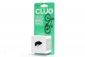CLUG CLUGMWHBK Fahrradhalterung, White/Black, 33-42 mm