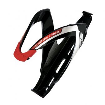 Elite Flaschenhalter Custom Race Trinkflaschenhalter, schwarz/rot, 18 x 10 x 10 cm