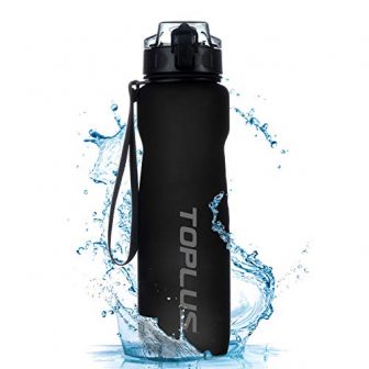 Wasserflasche Sport Wasser Flasche Trinkflasche Kunststoffwasserflasche 2er-SET 